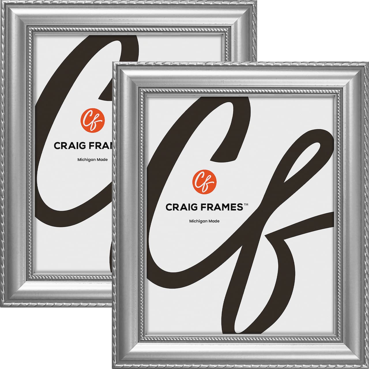 2 Pack Craig Frames Victoria Silver Picture Frame